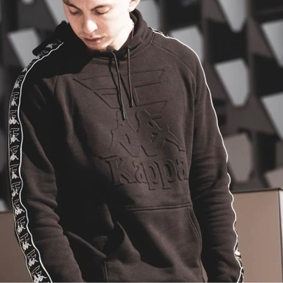 Used Kappa X Faze Clan Hoodie Mens Size 